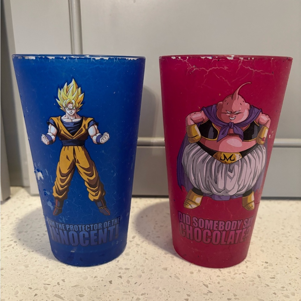 Dragon Ball Z Toen Glass Tumblers